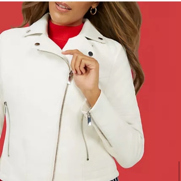 Faux leather jacket - Picture 2 of 8